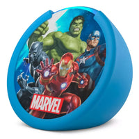Bocina Alexa con funda de Marvel